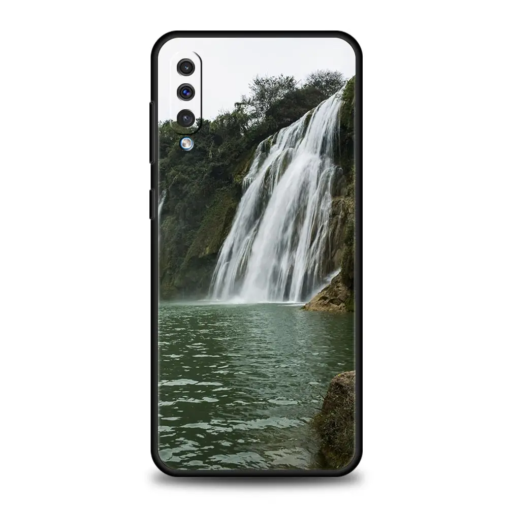 Waterfall Nature Trees Phone Case Cover