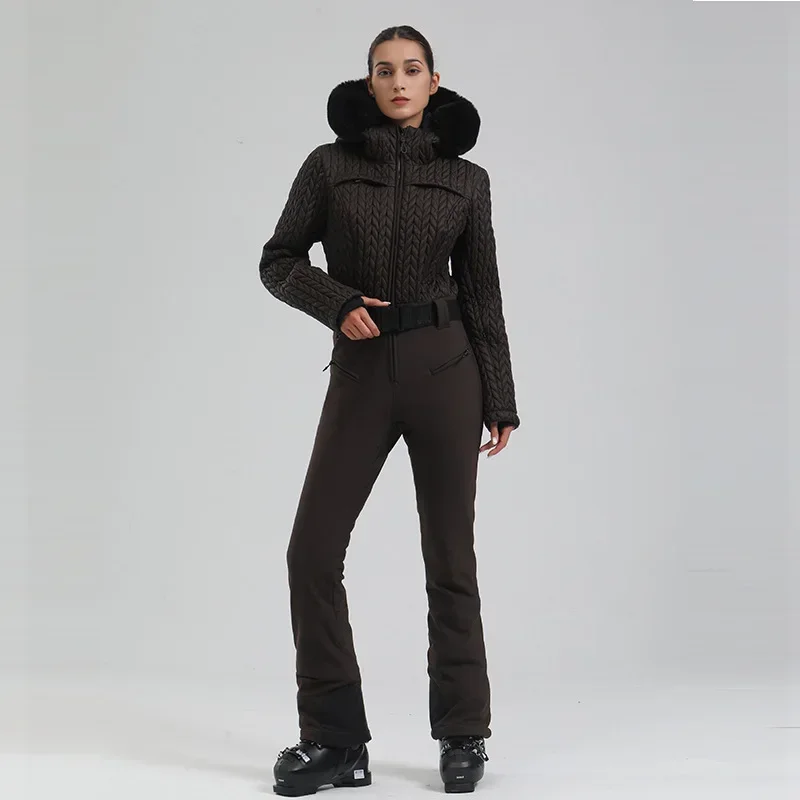 Combinaison De Ski Vintage Snuggler – Femme Taille 12, Blanche, Années 80/90 (occasion)