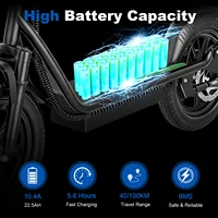 Trottinette Électrique Pliable Puissante Upgrate 2026 ESBS/TX01, Autonomie Super Longue 25/45KM, Moteur 350W/500W, Livraison Rapide, Trottinette Intelligente 4