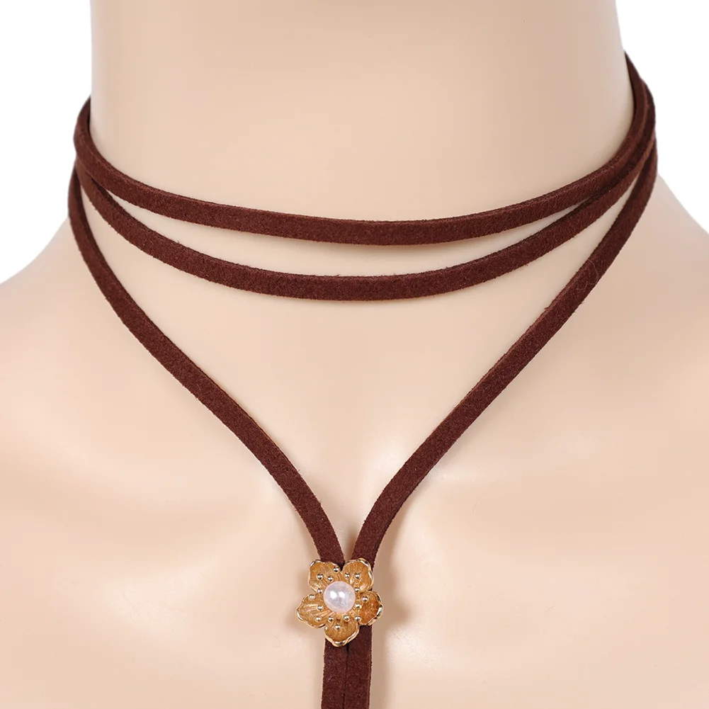 Final Fantasy Aerith Necklace Cosplay Neck Lace Adult Women Girls Halloween Carnival Costume Role Play Accessories Gifts