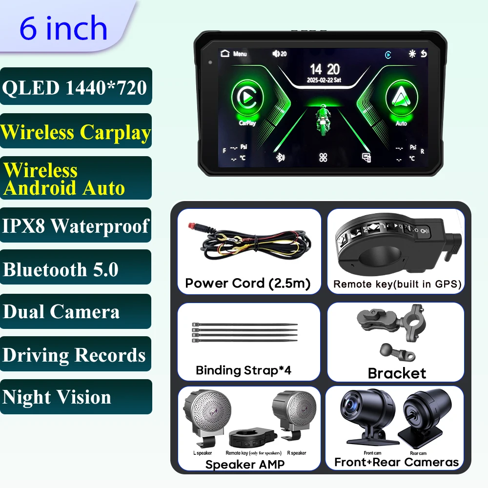 Screen-GPS-AMP-DVR