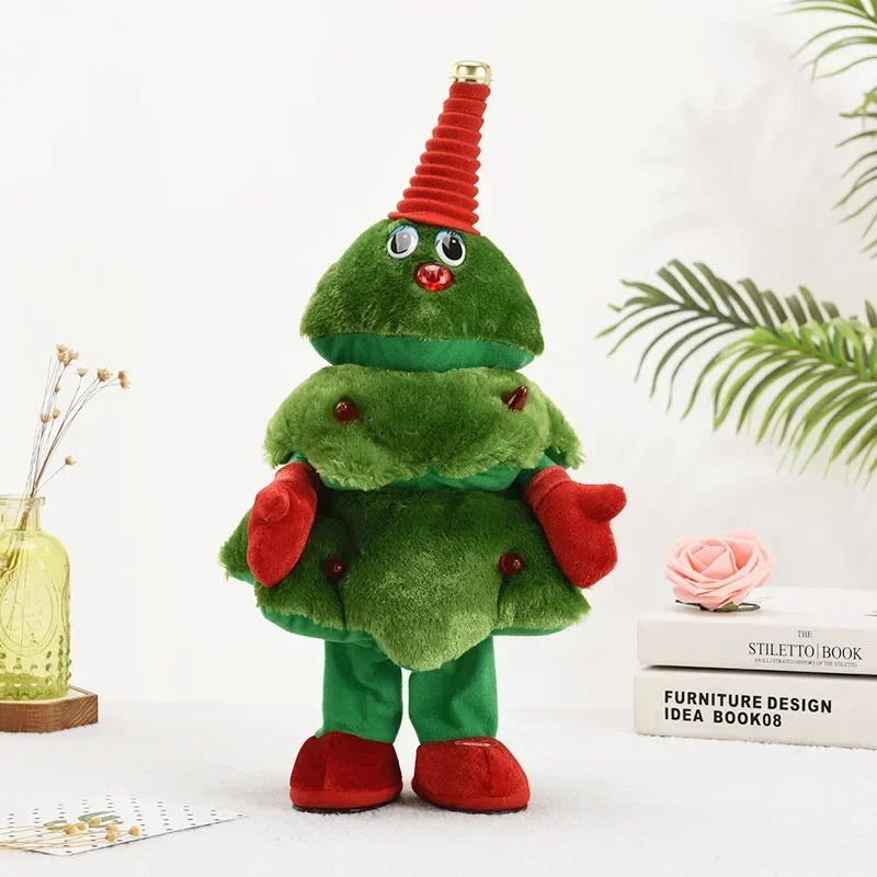 오리지널 크리스마스 트리 장식품 크리스마스 트리 봉제인형 장난감 침실 바 홀리데이 장식 어린이 생일 선물