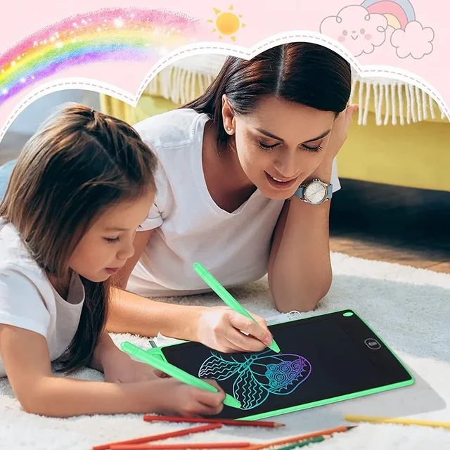 8.5inch Color LCD Writing Tablet Drawing Board Kids Graffiti Sketchpad Toys Handwriting Blackboard Magic Drawing Board Toy Gift 3