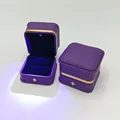 Purple-Blue Light