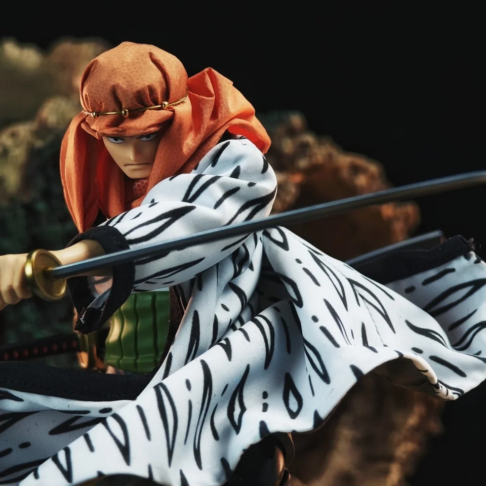 One piece SHF Anime NEW Handmade Roronoa Zoro Tailored Alabasta