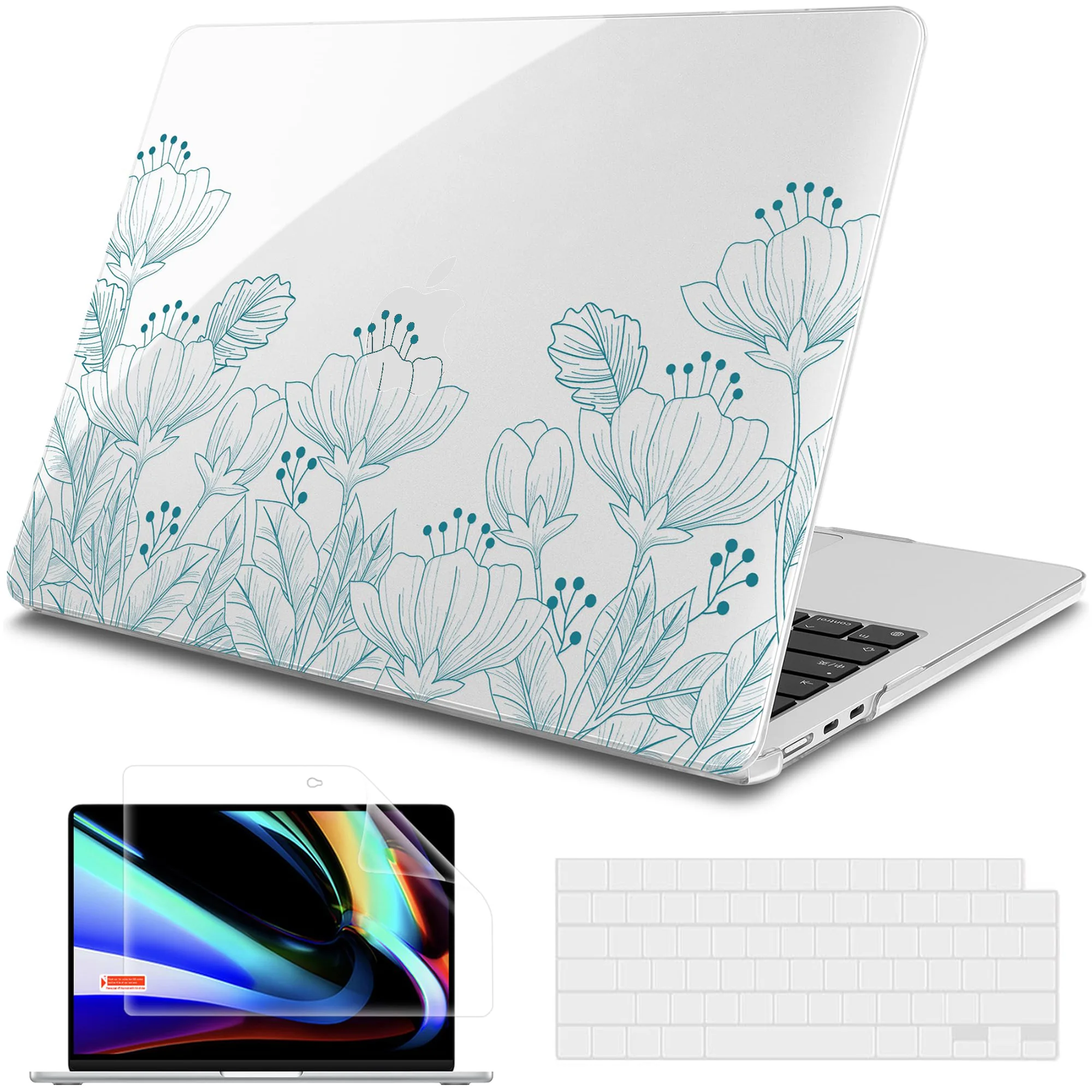 Custodia Per Laptop Per Macbook Air 13 Pollici Pro 13.3 14 15 16 2022 2023 2024 M1M2 M3 A1466 A1502 A2992 A991 A3113 A3114 A2941 Custodia