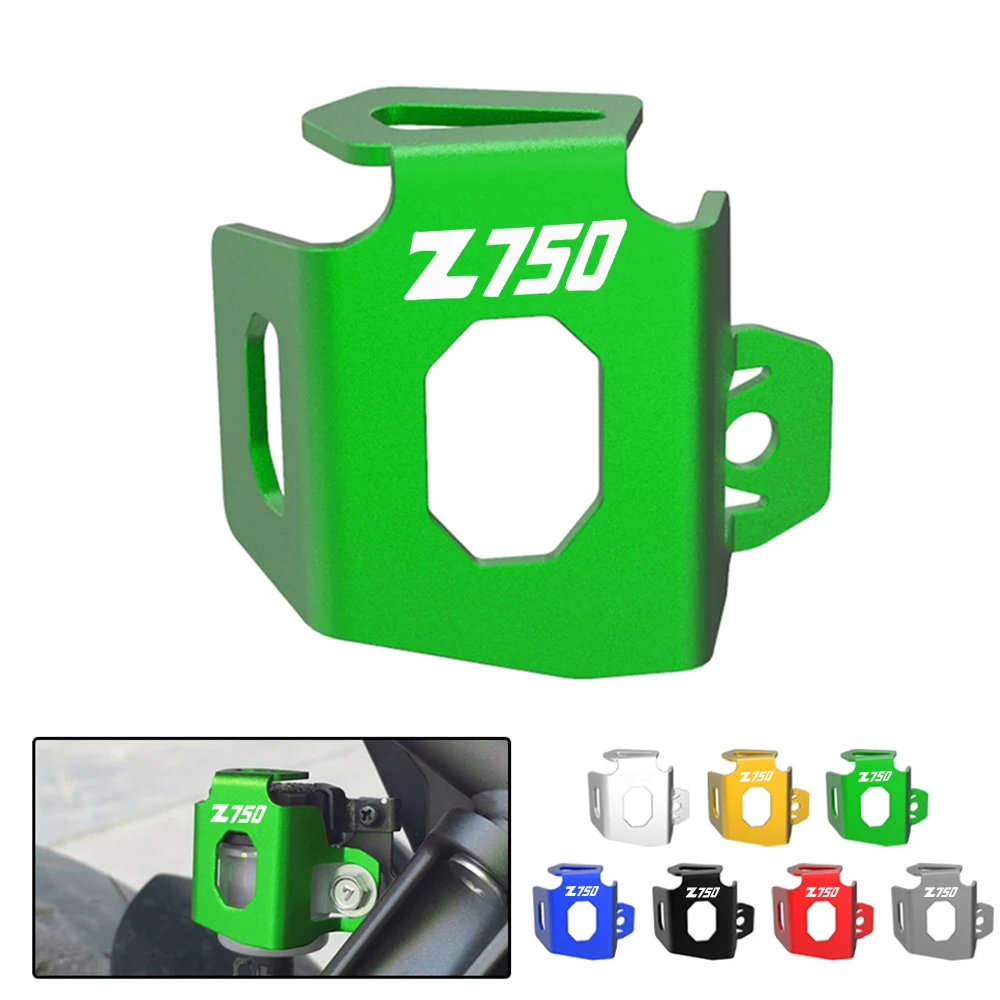 

For Kawasaki Z750 Z 750 2007-2016 2015 2014 2013 2012 2011 2010 Motorcycle Rear Brake Fluid Reservoir Cap Cover Guard Protector
