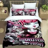 Monster High Cartoon Printed Bedding Sets Exquisite Supplies Set Duvet Cover Bed Comforter Set Bedding Set Luxury Birthday Gift 3