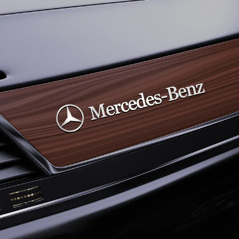 메르세데스 벤츠 AMG W212 W204 W211 W168 W213 W205 W210 W124 자동차 스타일링 로고 자동차 장식 데칼 자동차 내부 스티커