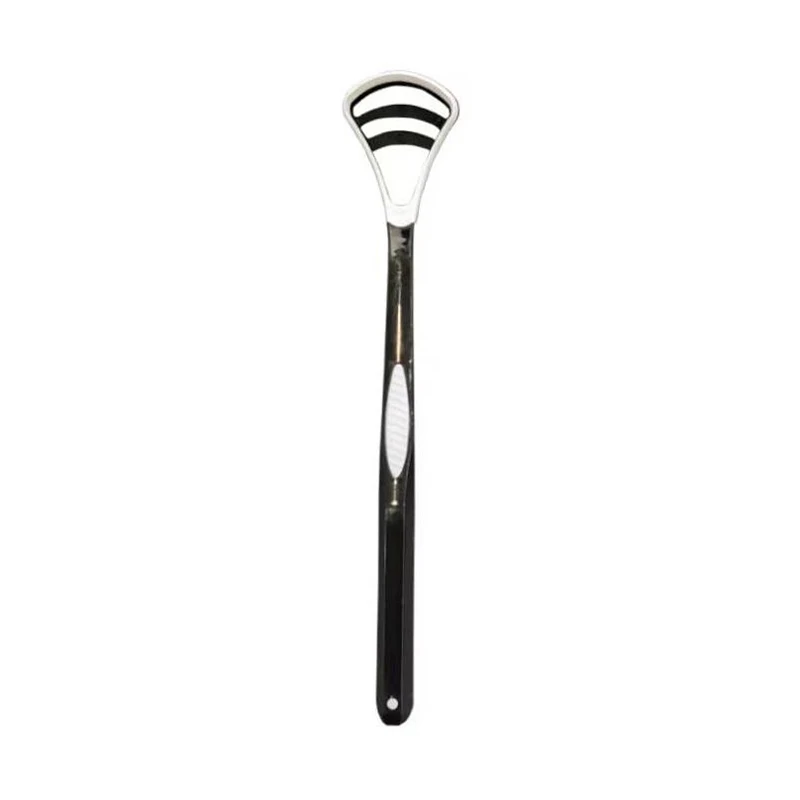 Dual-Use Reusable Tongue Scraper for Fresh Breath and Oral Hygiene