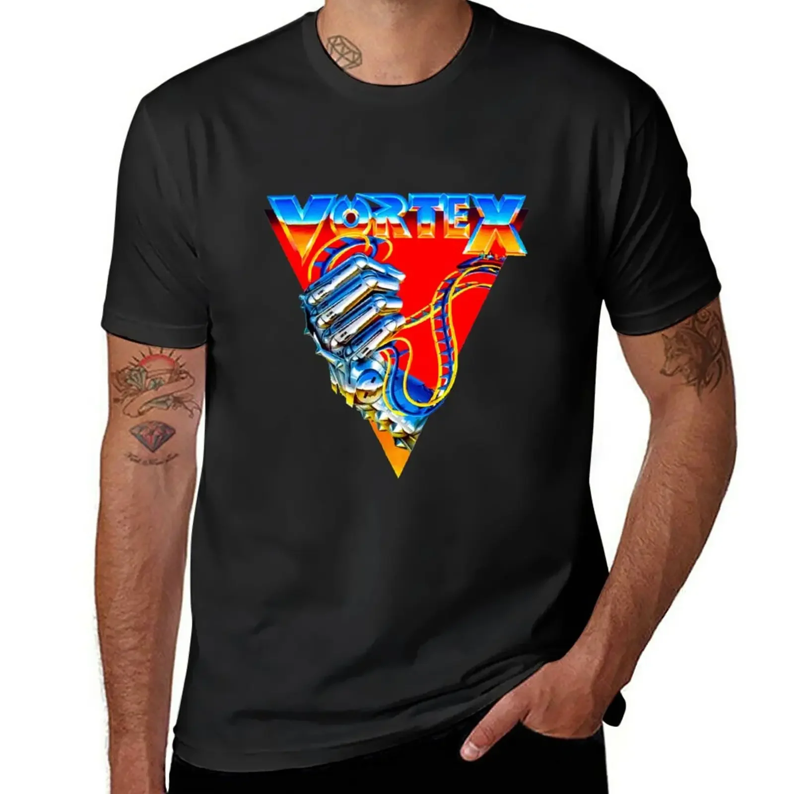 

Classic Vintage Kings Island Vortex Logo T-Shirt cute clothes kawaii clothes blanks funnys t shirt men