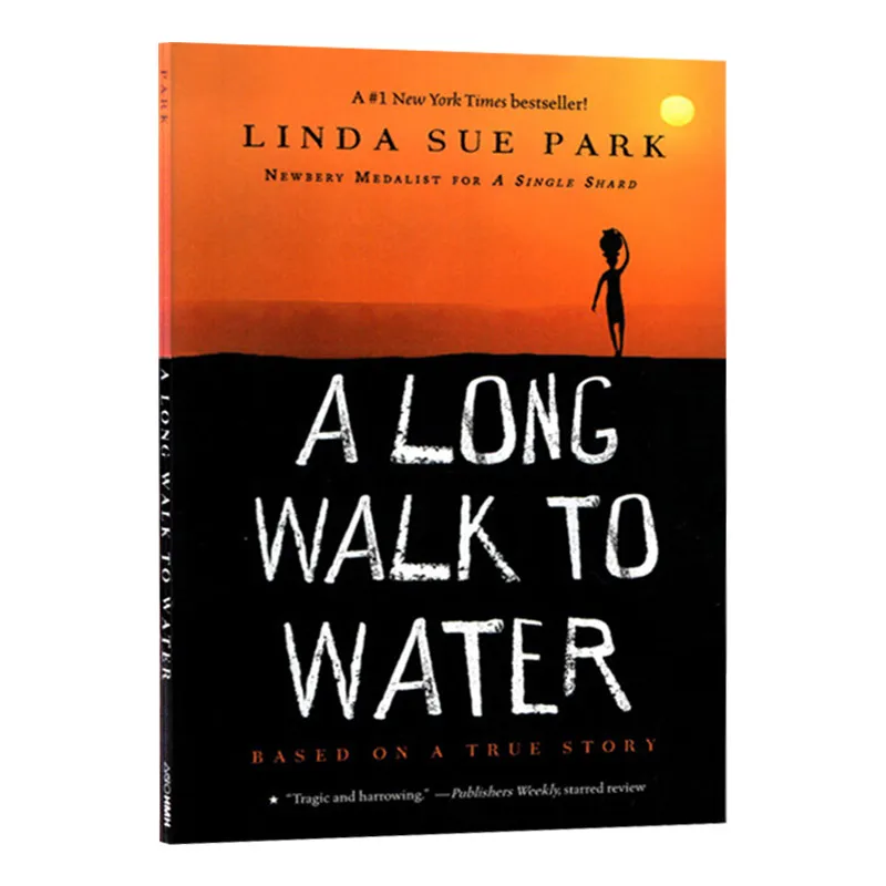 

A Long Walk to Water, Teen English in books story, Bildungsroman novels, 9780547577319