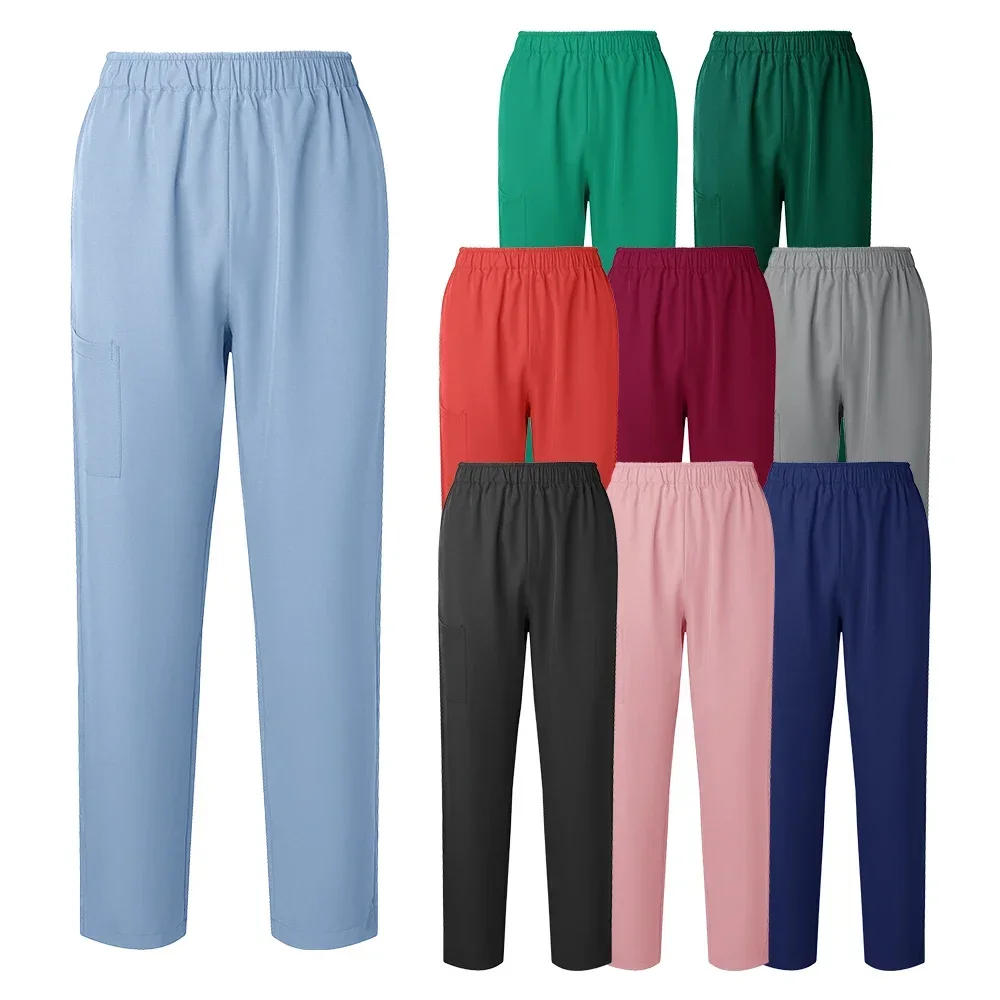 Nurse Uniform Suits Pants Hospital Uniform Women Medical Scrubs Supplier Medic Pattern Brand Doctor Designer Dental Clinic Beauty Spa 1pc