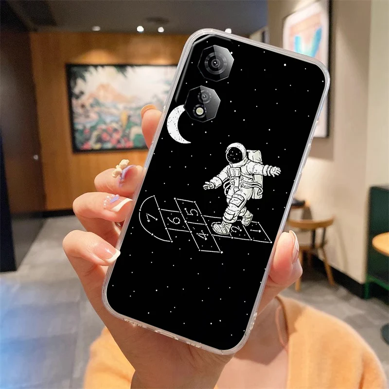 Transparent TPU Silicone Phone Case - Clear and Stylish Soft Protector