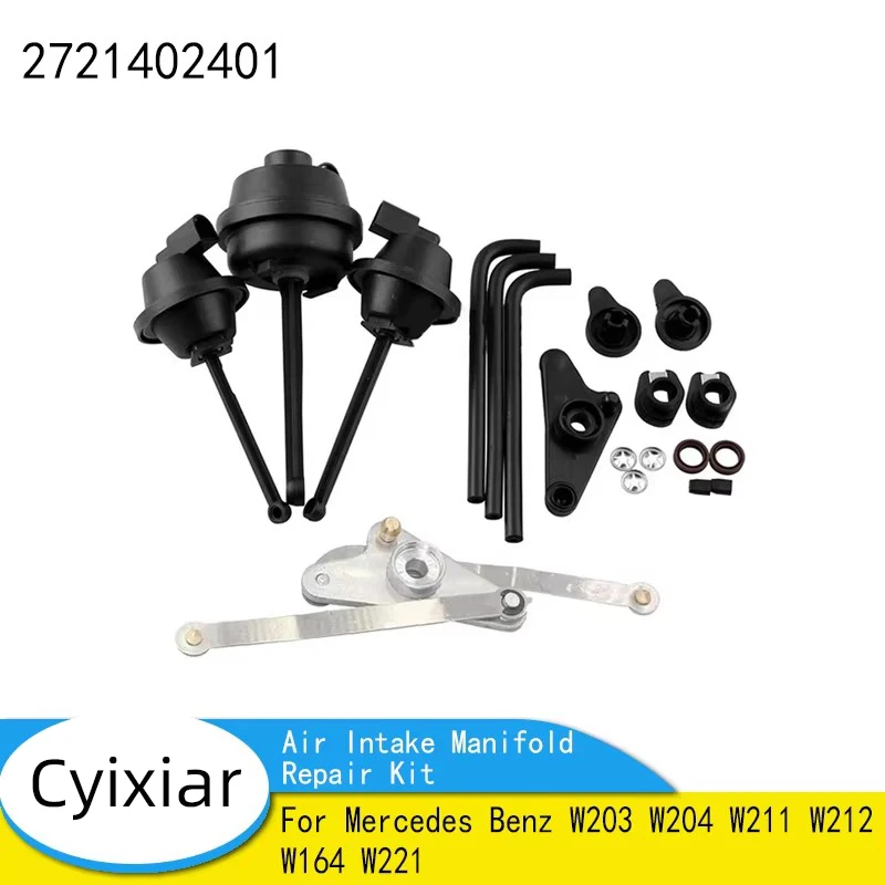 27214-02401 1 set Air Intake Manifold Repair Kit For Mercedes Benz W203 W204 W211 W212 W164 W221 OE 2721402401