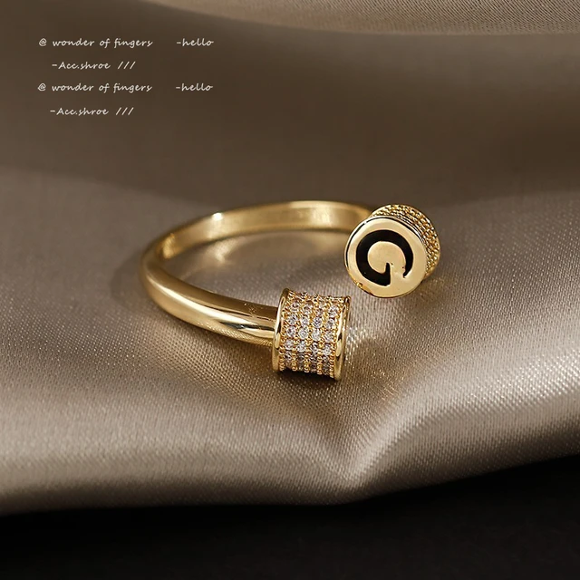 G Embossed Masonic Ring