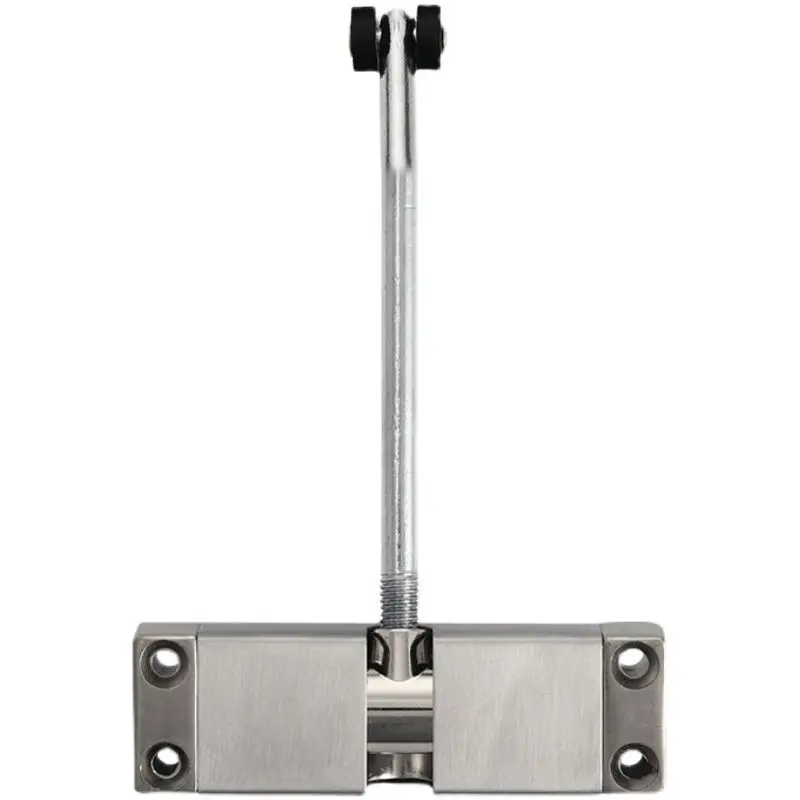 Door Closer Pulley Outdoor Iron Door Household Simple ering Closing Device Rebound Silent Closing Automatic Closer