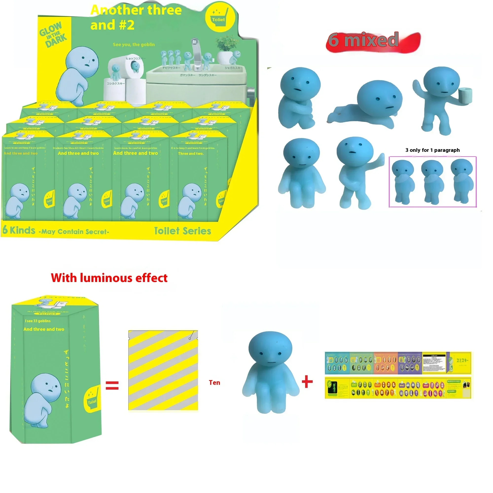 thumbnail image 1 of Caja sorpresa Smiski de Sonny Angel Hippers, serie Bath Party, elfo de la noche, minifiguras, cajas misteriosas, regalo de Navidad para niños, 1 of 5