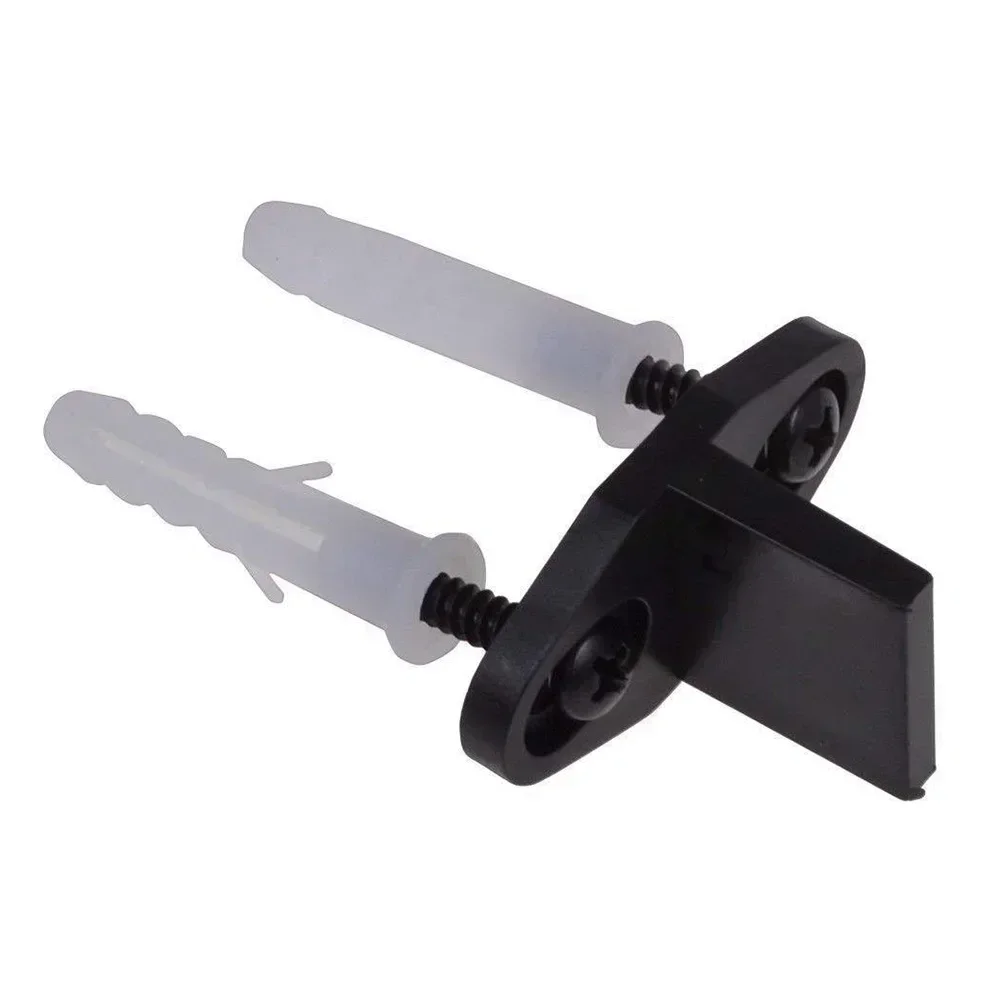 2set Sliding Door Floor Guides Closet Door Guide Mounted Bottom Track Guide Adjustable Stay Roller Barn Accessories