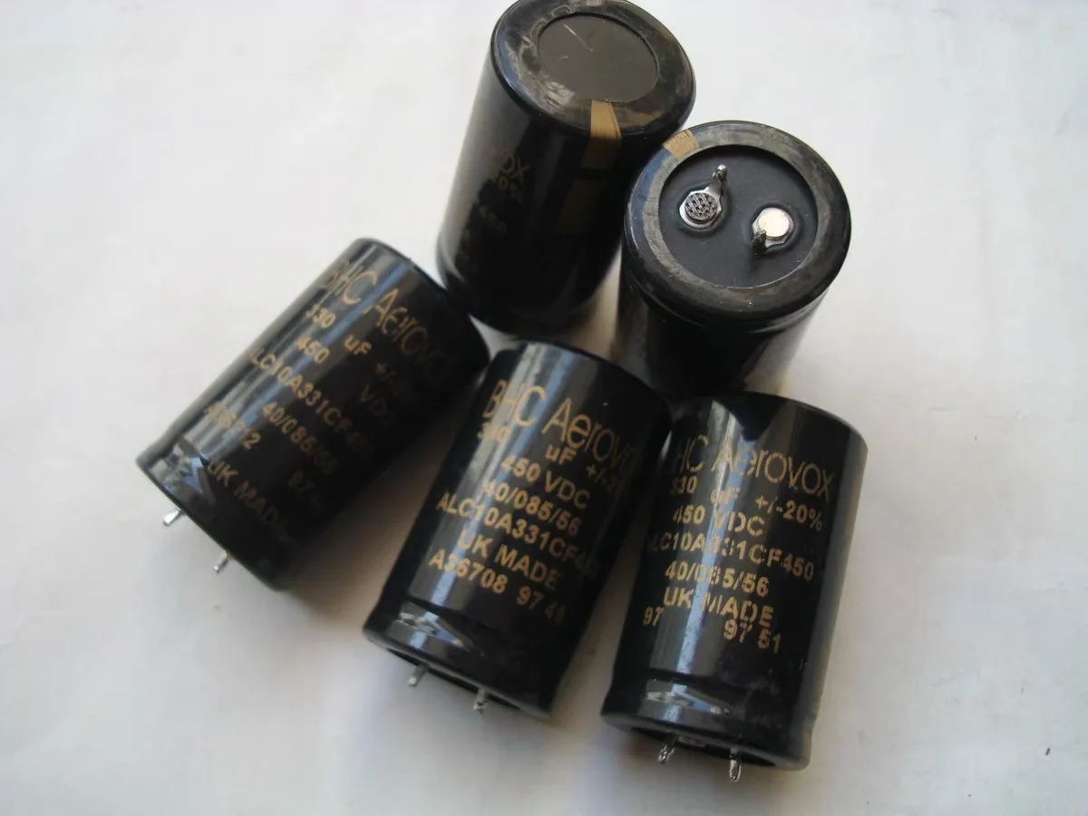 New electrolytic capacitor ALC10A331CF450 450V330UF 30X50MM 2P UK BHC AEROVOX