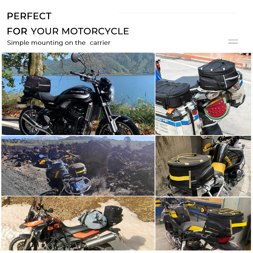 KEMIMOTO-BMW R1250GS R1200GS F850GS F750GS R 1200GS LC ADV 어드벤처, 오토바이 액세서리 가방, 수하물 랙용 테일 백