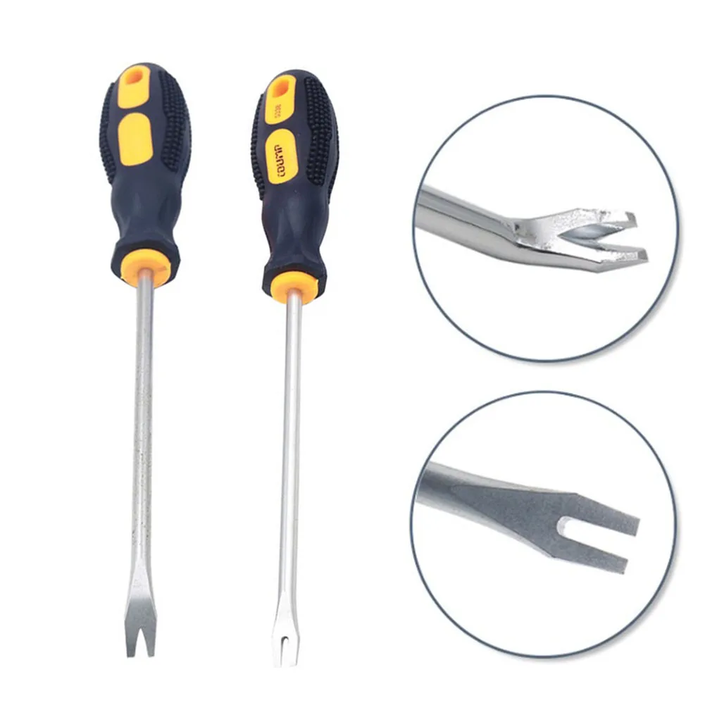 

Nail Puller Pry Tool Nail Remover U V Type Screwdriver 260mm For Home Workshop For Hand Tool Screwdriver Set