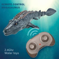 Remote control mosasaur dinosaur electric can be launched into the water will swing swimming water spray children's toy boy gift 1