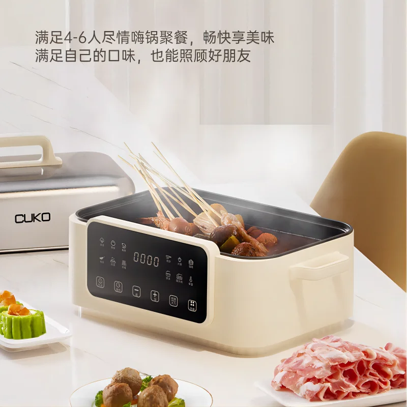 Electric Steamer High-grade 304 Stainless Steel Smart Home Multi-function Double Layer Large Capacity New Model
