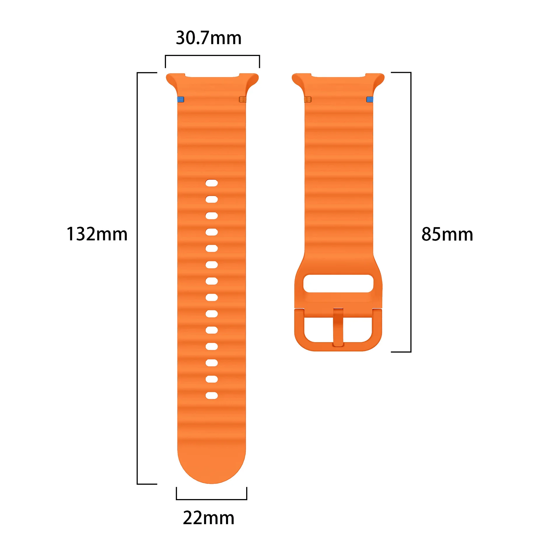 Sport Strap Band for Galaxy Watch 8 - Elegant Bracelet Design