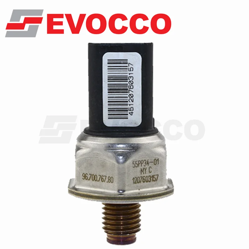 Genuino Sensore Di Pressione Rail 9670076780 55Pp34-01 Per Peugeot 206 Più 1.4 D 208 1.2 1.4 Hdi 1.6 Gti 1.6 Hdi