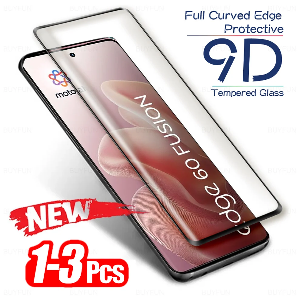 Premium 9D Curved Glass Tempered Screen Protector - Multi-Pack