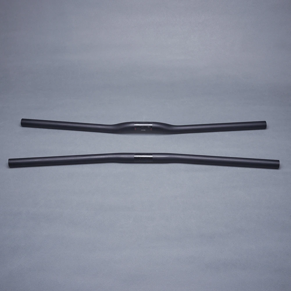 Black Matte Carbon Handlebar 25.4mm MTB Bicycle Handlebar For Bike Kids' Folding BMX Mountain Handle Bar 480mm-700mm