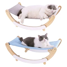 Cat Hanging Bed Cat Mat Warm Soft Kitten Large Hanging Bed Sunny Window Seat Pet Cat Hammock Bed for Small Dog Puppy