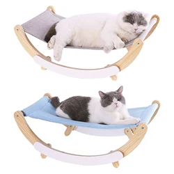 Cat Hanging Bed Cat Mat Warm Soft Kitten Large Hanging Bed Sunny Window Seat Pet Cat Hammock Bed for Small Dog Puppy