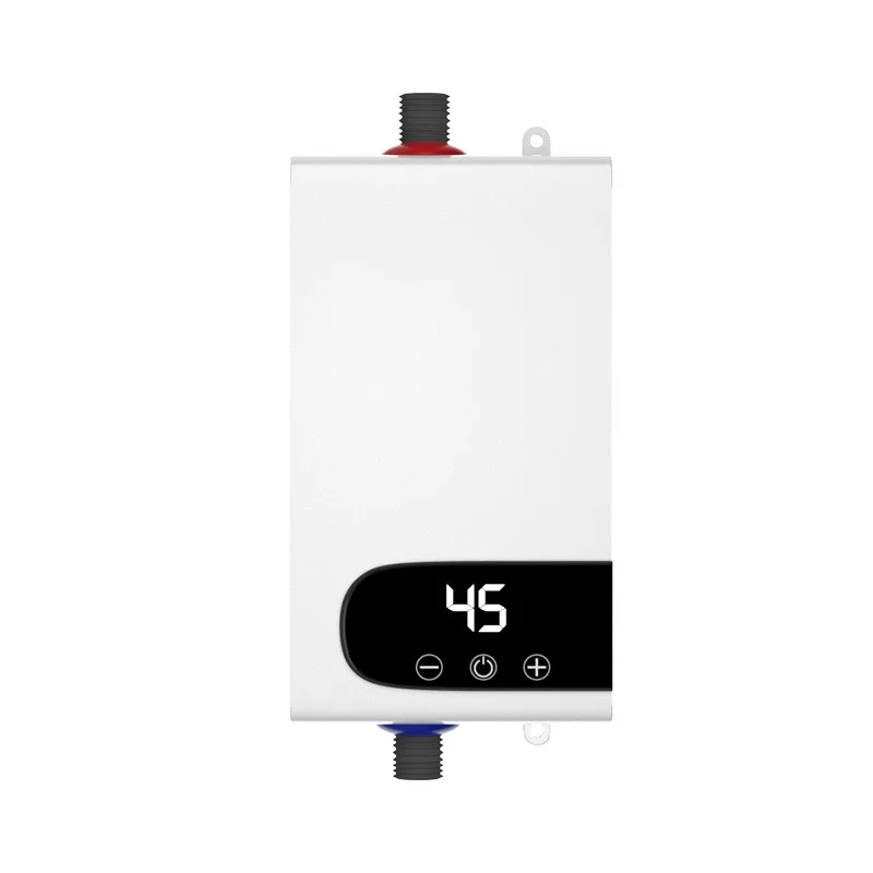 thumbnail image 1 of Calentador de agua instantáneo de 4500w, calentador eléctrico portátil para el hogar, cocina y baño, calentador de agua de frecuencia Variable y temperatura constante, 1 of 5