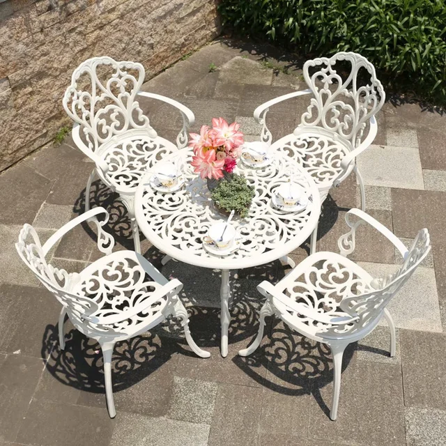 Outdoor Cast Aluminum Tables And Chairs: The Perfect Addition to Your Garden Paradise