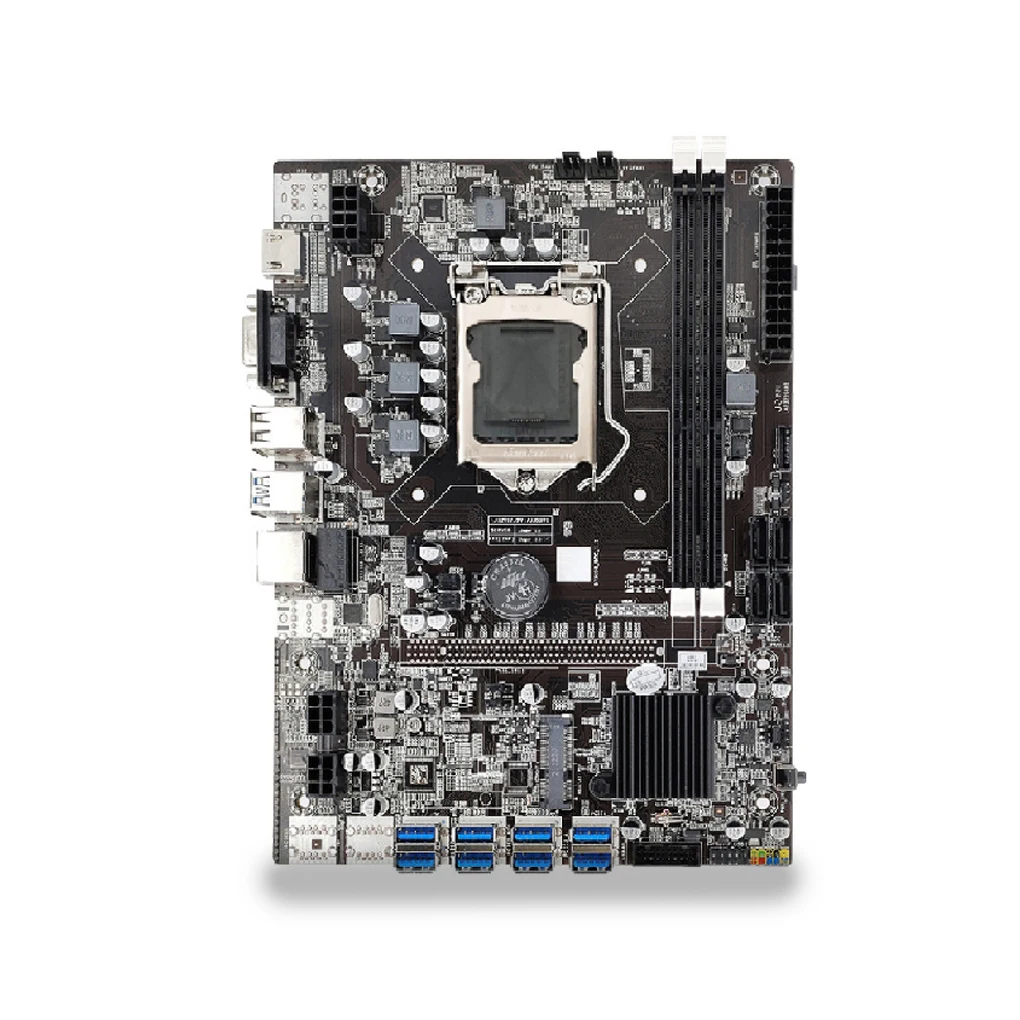 1 conjunto b75 placa-mãe computadores acessórios estável