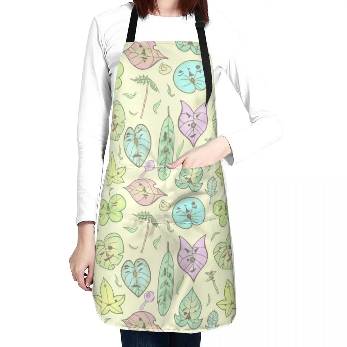 

Hestu's Friends (Yellow Ver.) Apron Kitchen Accessories 2022 Apron For Girl Hairdressing apron barber apron men