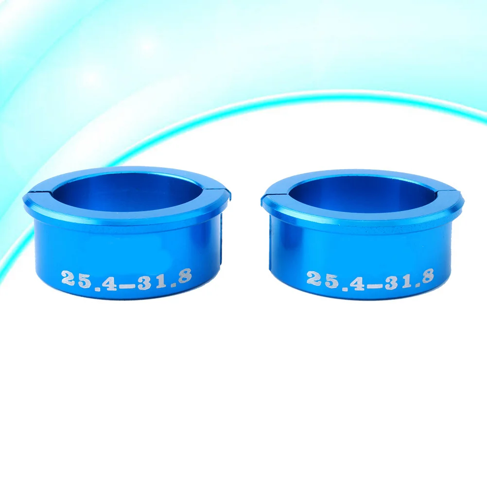 4pcs 핸들바 변환 심 25.4Mm  31.8Mm 경량 알루미늄 자전거 스템 어댑터 사이클링용 장착 플레이트
