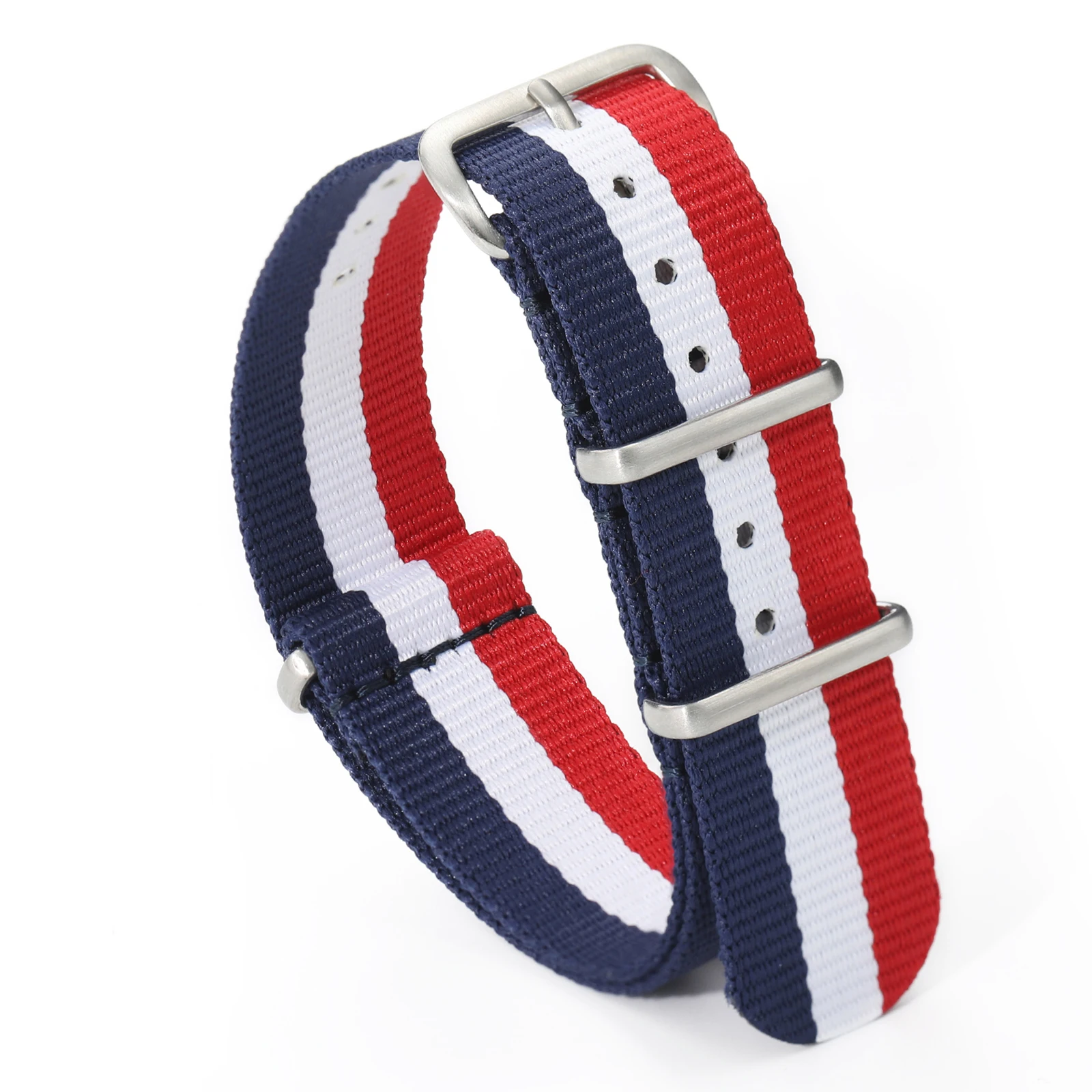 Ribbed Nylon Universal Watchband – Comfortable & Breathable Strap in Multiple Colors for All Sizes