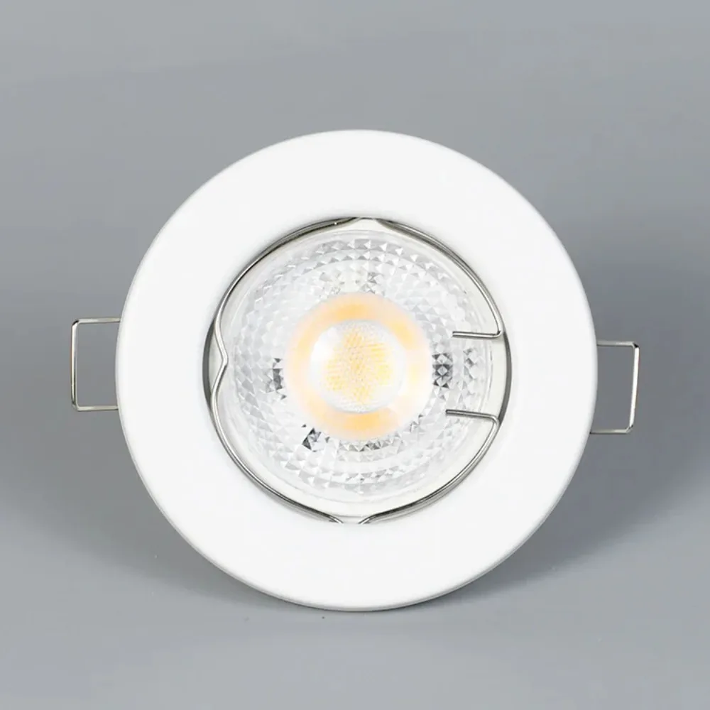 조이인레드 고품질 원형 아연 합금 LED 조명기구 컷아웃 60mm GU10 프레임 매립형 스팟 다운라이트 하우징