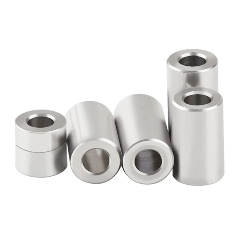 Stainless Steel Washers 304 Stainless Steel M6 M8 Unthreaded Standoff Spacer Bushing Round Hollow Gasket Sleeve Length 2 3 4 5 6 ~ 40mm