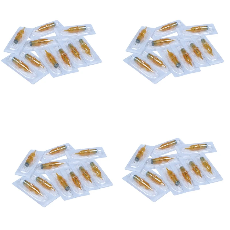 

40Pcs Disposable Semi-Permanent Makeup Cartridge Needle Supplies 1Rl