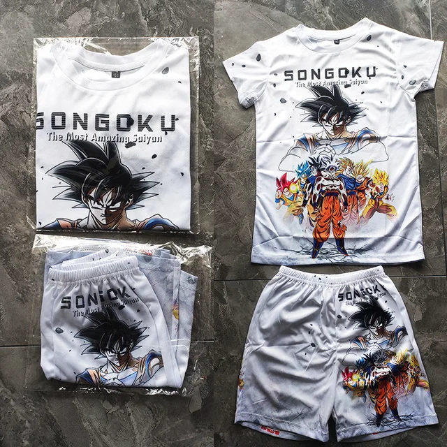 Camiseta Infantil Juvenil Dragon Ball Z Goku Anime Desenho USADA Tamanho 14  Chumbo