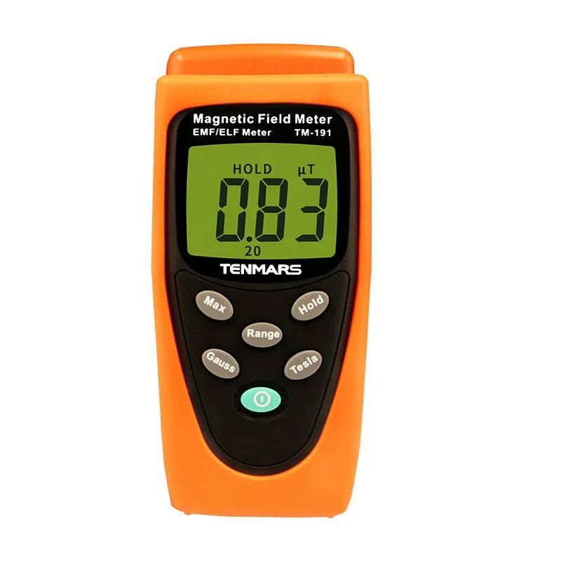 

TM-191 Magnetic Field High Quality Gauss Meter TM191 EMF Meter Electromagnetic Magnetic Field Tester