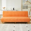 1 PC Jacquard Sofa Bed Cover Stretch Futon Cover For Living Room Bedroom Stretchable splash can be easily moved 1