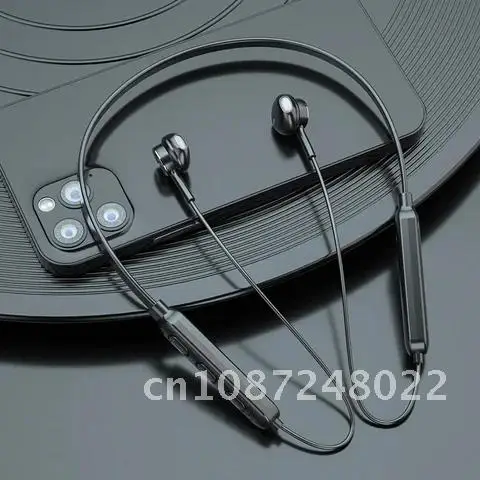 

Bluetooth Headphones Wireless Neck Earphones Sports Headset Running Sporting Hands Free Mini Neck Hanging Music Earplugs
