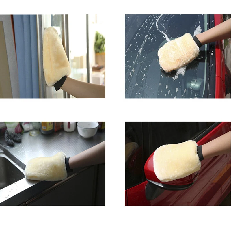 Microfiber Soft Auto Car Washing Glove Cleaning Car Cleaning Glove Polish Washer Care Products Beauty Wash Supplies car cleaning gloves microfiber car mitt microfiber cleaning gloves microfiber washing gloves microfiber gloves
