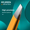 MR.GREEN  Eyebrow Tweezer Colorful Hair Beauty Fine Hairs Puller Stainless Steel Slanted Eye Brow Clips Removal Makeup Tools 1