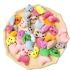 10/20PCS Dolls and 32MM Twisted Egg Mini Claw Machine Toy Accessories Cute Animal Plush Dolls for Kids Arcade Crane Machine Gift 1